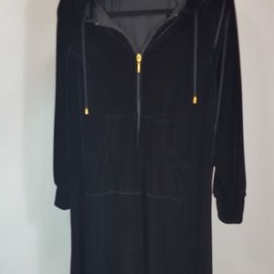 Joan Rivers velour hoodie lounger